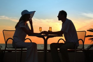 Romantic Dinner with Thai Woman