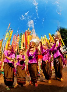 Thai Lady Songkran