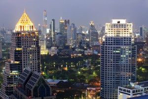 Thai Bride Drive in Bangkok