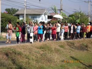 Thai Wedding Procession